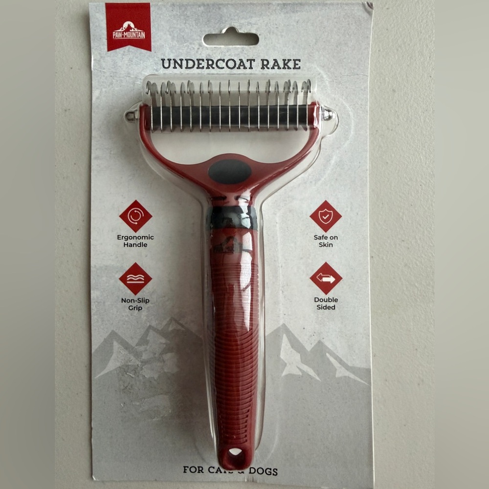 🐶🐈‍⬛🪮PAW MOUNTAIN Undercoat Rake NWT